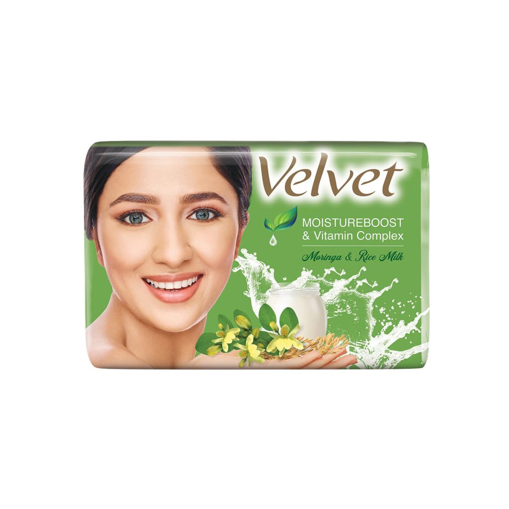 Velvet Soap Moringa And Rice Milk 95G Green Mart velvet-soap-moringa-and-rice-milk-95g-green-mart